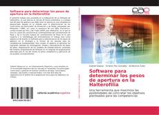Bookcover of Software para determinar los pesos de apertura en la Halterofilia