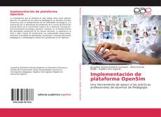 Bookcover of Implementación de plataforma OpenSim