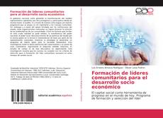 Capa do livro de Formación de líderes comunitarios para el desarrollo socio económico 