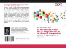 Buchcover von La responsabilidad social empresarial en la filosofía de gestión