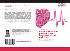 La Ansiedad del paciente en Urgencias: "Un desafío" kitap kapağı