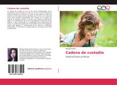 Buchcover von Cadena de custodia