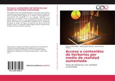 Capa do livro de Acceso a contenidos de herbarios por medio de realidad aumentada 