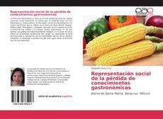 Copertina di Representación social de la pérdida de conocimientos gastronómicos