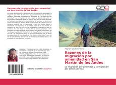 Bookcover of Razones de la migración por amenidad en San Martín de los Andes