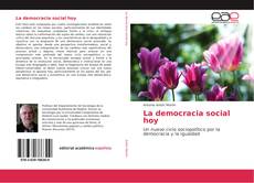 Buchcover von La democracia social hoy