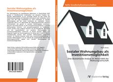 Buchcover von Sozialer Wohnungsbau als Investitionsmöglichkeit