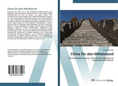 Copertina di China für den Mittelstand