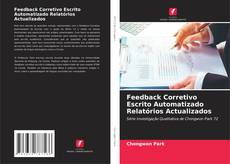 Couverture de Feedback Corretivo Escrito Automatizado Relatórios Actualizados