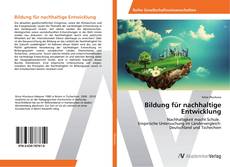 Bildung für nachhaltige Entwicklung kitap kapağı