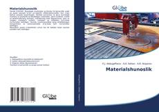 Buchcover von Materialshunoslik