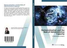 Обложка Democratization and the Role of Administrative Capacity