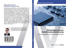 Обложка Rekonfigurierbare Befehlssatzerweiterung