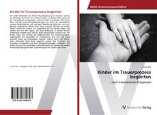 Обложка Kinder im Trauerprozess begleiten