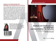 Обложка Analyse von Violinschulen für Anfänger und Geschichten für Zuhause