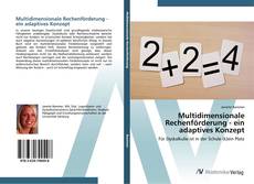 Portada del libro de Multidimensionale Rechenförderung - ein adaptives Konzept