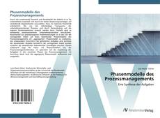 Phasenmodelle des Prozessmanagements kitap kapağı