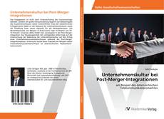 Copertina di Unternehmenskultur bei Post-Merger-Integrationen