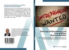 Portada del libro de Start-up Unternehmen und ihre größten Wachstumskiller