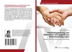 Portada del libro de Sterbebegleitung von Menschen mit kognitiven Beeinträchtigungen