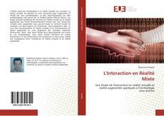 Bookcover of L'Interaction en Réalité Mixte