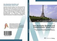 Capa do livro de Von deutscher Qualität und französischem 'savoir vivre' 