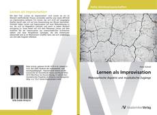 Portada del libro de Lernen als Improvisation