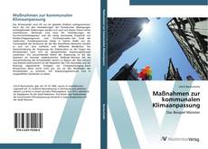 Bookcover of Maßnahmen zur kommunalen Klimaanpassung
