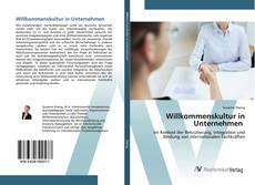 Bookcover of Willkommenskultur in Unternehmen