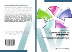Buchcover von Kommunikation als Erfolgsfaktor