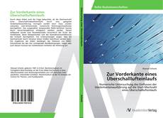 Bookcover of Zur Vorderkante eines Überschalllufteinlaufs
