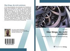 Capa do livro de Über Dinge, die nicht existieren 
