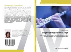 Bookcover of Ungewohnte Flötenklänge