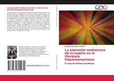 Portada del libro de La expresión neobarroca de la muerte en la literatura hispanoamericana