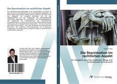 Bookcover of Die Reanimation im rechtlichen Aspekt