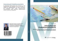 Bookcover of Internationale Produktionsstandorte