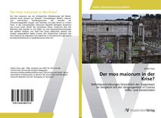 Bookcover of Der mos maiorum in der Krise?