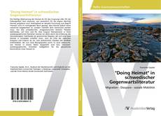 Bookcover of "Doing Heimat" in schwedischer Gegenwartsliteratur