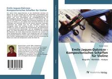 Обложка Emile Jaques-Dalcroze - Kompositorisches Schaffen für Violine