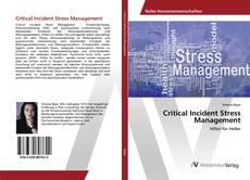 Copertina di Critical Incident Stress Management