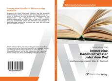 Borítókép a  Immer eine Handbreit Wasser unter dem Kiel - hoz