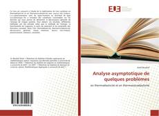 Bookcover of Analyse asymptotique de quelques problèmes