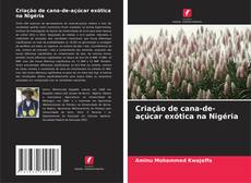 Copertina di Criação de cana-de-açúcar exótica na Nigéria