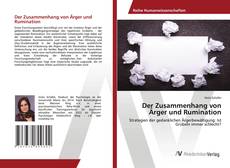 Bookcover of Der Zusammenhang von Ärger und Rumination