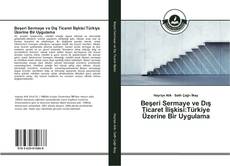 Portada del libro de Beşeri Sermaye ve Dış Ticaret İlişkisi:Türkiye Üzerine Bir Uygulama