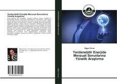 Yenilenebilir Enerjide Mevzuat Sorunlarına Yönelik Araştırma kitap kapağı