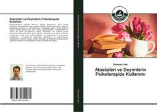 Capa do livro de Atasözleri ve Deyimlerin Psikoterapide Kullanımı 
