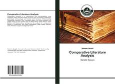 Bookcover of Comparative Literature Analysis