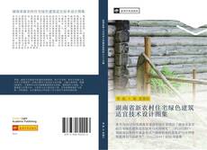 Buchcover von 湖南省新农村住宅绿色建筑适宜技术设计图集