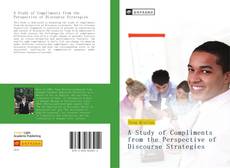 Capa do livro de A Study of Compliments from the Perspective of Discourse Strategies 